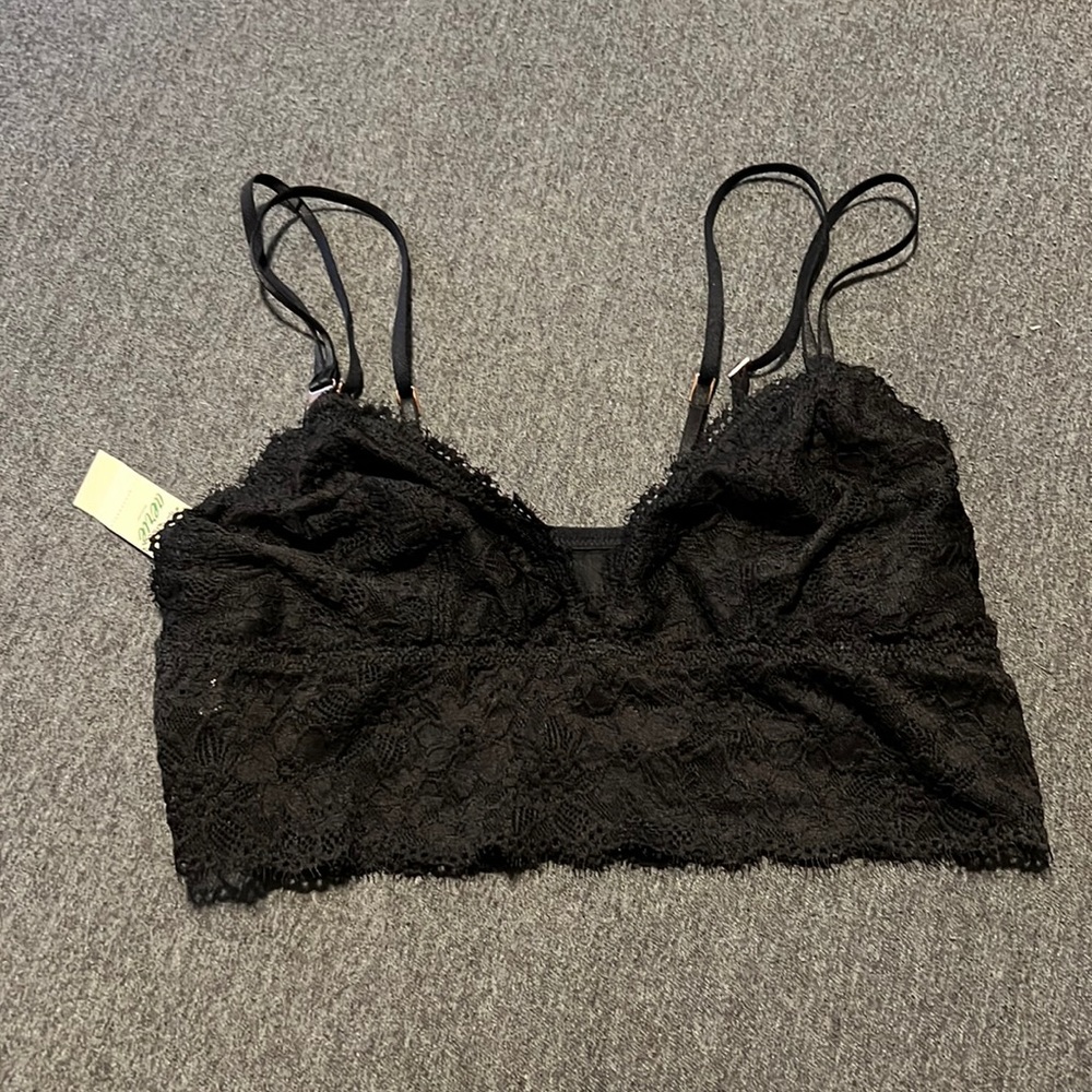 Aerie Lacey bralette size medium new with tags